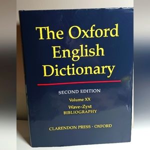 The Oxford English Dictionary,  second edition, Volume XX, WAVE-ZYXT